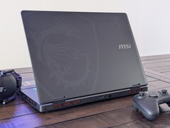 The gaming potential of the Crosshair 18 HX could have been significantly improved if MSI had allowed for RTX 5070 Ti options (Image source: Notebookcheck)