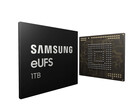 According to Samsung, the 1 TB eUFS solution can manage a random write speed of 50,000 IOPS. (Source: Samsung)