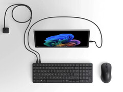 The EliteBoard G1a weighs 670 g and measures 358 x 118 x 17 mm.