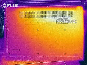 Heat development bottom (idle)