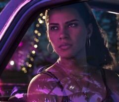 A still of Lucia Caminos from Rockstar's trailers