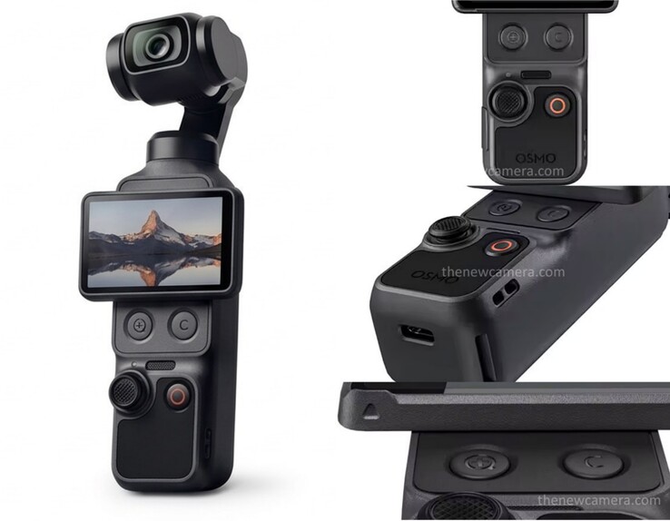 First official-looking renders of the DJI Osmo Pocket 4.