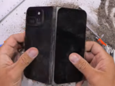Can the 9 Pro Fold withstand some sand? (Image source: JerryRigEverything via YouTube)