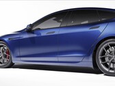 Tesla's newly announced Track Package comes with a set of neat forged aluminium wheels and carbon ceramic brakes. (Image source: Tesla)