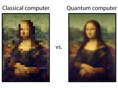 Difference between classical and quantum computers. (Image: Caltech)