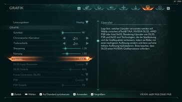 Nvidia DLSS, Intel XeSS or FSR, with or without frame generation