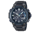 The Casio MTGB2000YBD2 (pictured) has blue-gray ion-plated top bezel and buttons, paired with a black base for a two-tone contrast. (Image source: Casio)