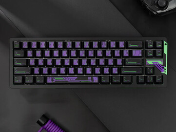 Chilkey Slice68 HE top view in the Purple 01 colourway. (Image source: Chilkey)