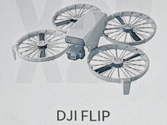 The DJI Flip appears to be one of DJI's odder consumer drones to date. (Image source: YueYue via @JasperEllens)