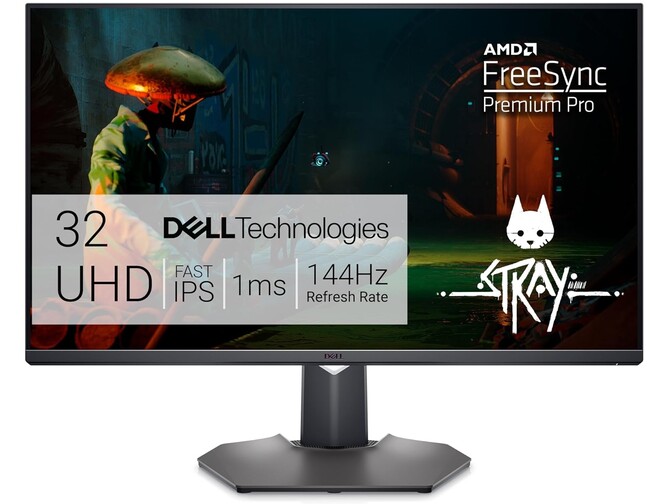 Dell's 32-inch 4K gaming monitor with 144Hz and 600 nits gets