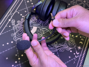Detachable microphone of the Akko Verge S9 Ultra