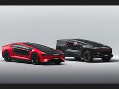 Ceer is entering the auto industry with EXOBOT, equipping its first electric cars with up to 1,111 hp, massive wing doors and a 48-inch 8K display.