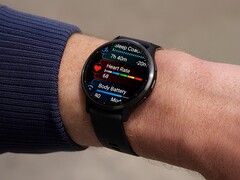 It features a 1.4-inch AMOLED display. 