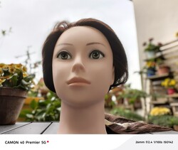 Photo from the front camera