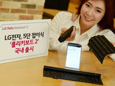 LG Rolly Keyboard 2 bendable Bluetooth keyboard for smartphones