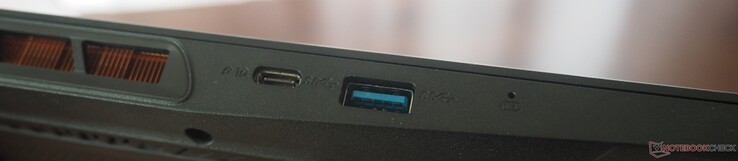 left side