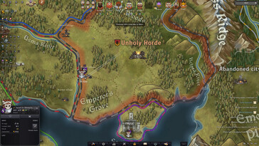 An image showing a part of the world map in Norland.