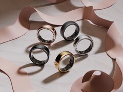 The Oura Ring 3 comes in six finishes (brushed titanium not pictured) and two styles or shapes (Image source: Oura)