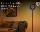 The Philips Hue Italia Instagram account shared an image of an unreleased floor lamp. (Image source: Philips Hue Italia via Hueblog)