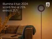 The Philips Hue Italia Instagram account shared an image of an unreleased floor lamp. (Image source: Philips Hue Italia via Hueblog)