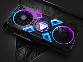 The Intel Prometheus concept graphics card. (Image source: LegitReviews)