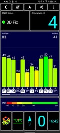 GPS test outdoors