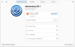 System updates move to System Settings in elementary OS 8 (Image source: elementary Blog)