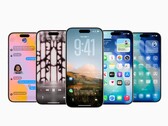iOS 26 to allow animated music lock screen on third party apps. Generic image displaying several iPhones. (Image source: Apple)