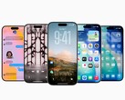 iOS 26 to allow animated music lock screen on third party apps. Generic image displaying several iPhones. (Image source: Apple)