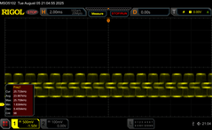 24 kHz PWM (6/10 brightness)