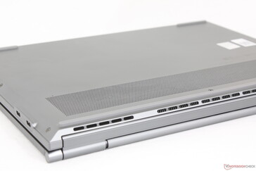 Ventilation grilles all along the rear of the unit