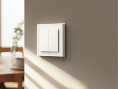 Aqara’s H2 EU Shutter Switch (pictured) has been released in Europe. (Image source: Aqara)