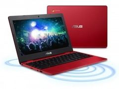 Asus Chromebook C223 in red (Source: Asus)