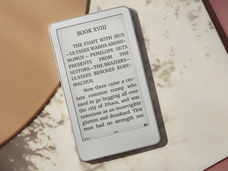 The Boox Picco uses an ePaper display with high legibility under sunlight.