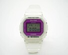 The upcoming Casio G-Shock DW-5600 Da-iCE collab watch has a case and band made from matte-finish skeleton resin. (Image source: Great G-Shock World)