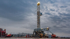 Fervo Energy&#039;s Sugarloaf appraisal well on-site machinery (Image source: Fervo Energy)