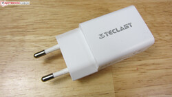 The included 10-Watt charger