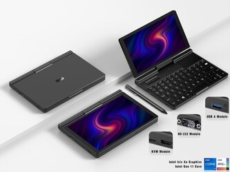 The GPD Pocket 3 is a unique 2-in-1 that punches above what its 8-inch size would suggest. (Image source: GPD)