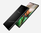 The Note 10 Pro is rumoured to feature a ToF rear-facing camera too, in-line with previous concept renders. (Image source: 91Mobiles & OnLeaks)