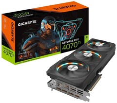 Gigabyte GeForce RTX 4070 Ti Gaming OC 12G (GV-N407TGAMING OC-12GD) video card (Source: Gigabyte)