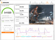 Fire Strike (on mains, Silence Mode)