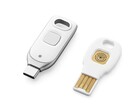 Google's new Titan Security Key can store up to 250 passkeys on a USB-C stick. (Image: Google)