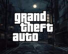 Grand Theft Auto logo set on Tokyo background (Image source: Rockstar Games with edits)