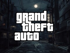 Grand Theft Auto logo set on Tokyo background (Image source: Rockstar Games with edits)