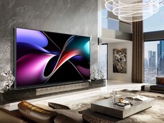 The Hisense 116UX RGB-MiniLED TV has been released in China. (Image source: Hisense)