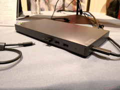 The upcoming slim Thunderbolt 3 ThinkPad dock integrates a GTX 1050 GPU
