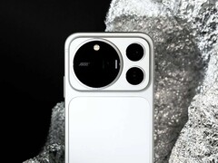 The Honor Magic9 Pro Max pictured in Silver