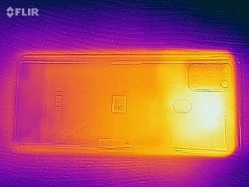 Heat distribution - back