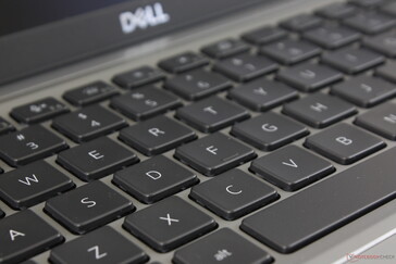 Keys have quieter clatter when compared to most other laptops. The white backlight comes in two levels and all key symbols are illuminated