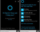 Microsoft Windows Phone 8.1 Cortana digital assistant in action